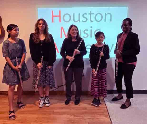 flutefestgroup1 Houston Music Academy Flute Fest at HMA Flute Lessons